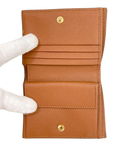 MARNI（マルニ）MARNI (マルニ) 2つ折り財布 パープルの古着・服飾アイテム