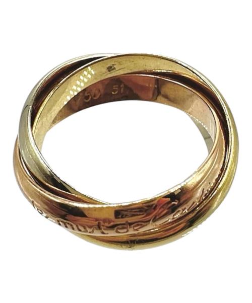 Cartier（カルティエ）Cartier (カルティエ) Trinity ring トリニティ リング クラシック Les Must de Cartier サイズ:51/10号/クラシックの古着・服飾アイテム
