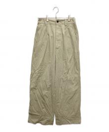 MHL（エムエイチエル）の古着「VINTAGE COTTON PLAINWEAVE」｜ベージュ