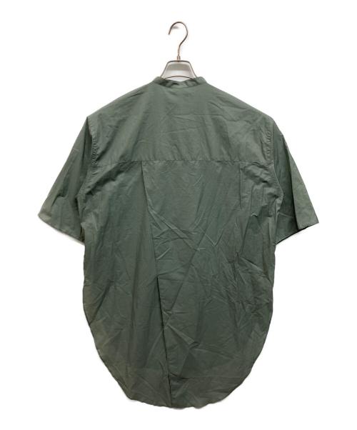 HAVEL studio（ハーヴェル スタジオ）HAVEL studio (ハーヴェル スタジオ) N/C Back Slit Shirt グレー サイズ:38 未使用品の古着・服飾アイテム