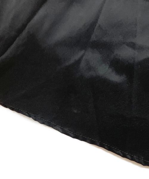 MICA&DEAL（マイカアンドディール）MICA&DEAL (マイカアンドディール) タックギャザータフタスカート ブラック サイズ:FREEの古着・服飾アイテム