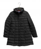 BLUE LABEL CRESTBRIDGEブルーレーベルクレストブリッジ）の古着「ダウンコート」｜ブラック