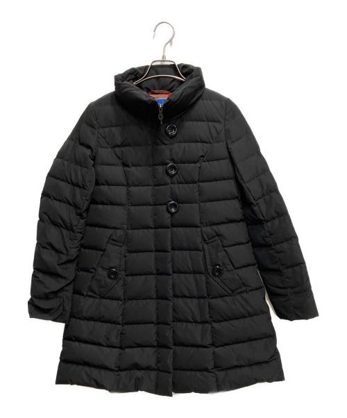 BLUE LABEL CRESTBRIDGE（ブルーレーベルクレストブリッジ）BLUE LABEL CRESTBRIDGE (ブルーレーベルクレストブリッジ) ダウンコート ブラック サイズ:38の古着・服飾アイテム