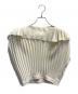 MM6 Maison Margiela (エムエムシックスメゾンマルジェラ) ボートネックプリーツトップス アイボリー サイズ:36：12000円