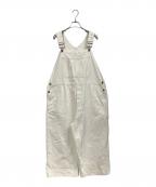 ARGUEアーギュ）の古着「OVERSIZED LADY OVERALLDENIM」｜ホワイト