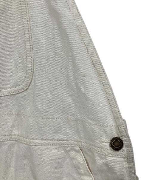ARGUE（アーギュ）ARGUE (アーギュ) OVERSIZED LADY OVERALLDENIM ホワイト サイズ:FREEの古着・服飾アイテム
