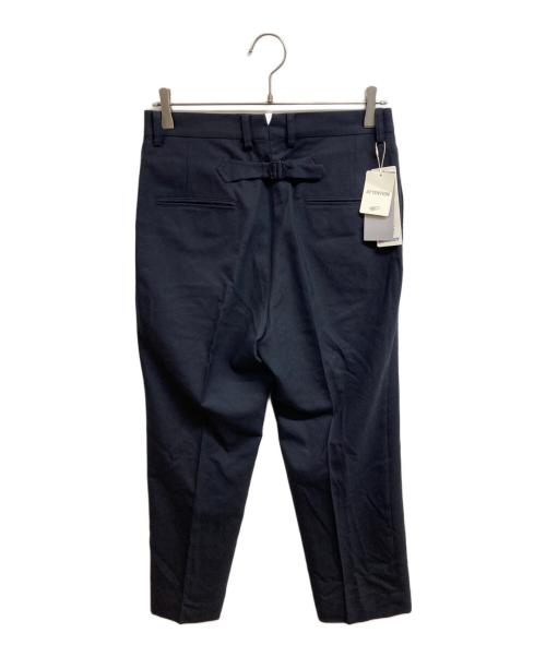 BEAMS BOY（ビームスボーイ）BEAMS BOY (ビームスボーイ) ポリエステル ウール シンチ バック スラックス ネイビー サイズ:1 未使用品の古着・服飾アイテム