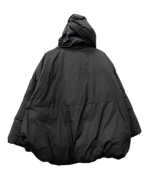mizuiro-ind（ミズイロインド）mizuiro-ind (ミズイロインド) フード付きショートダウンジャケット ブラック サイズ:FREEの古着・服飾アイテム