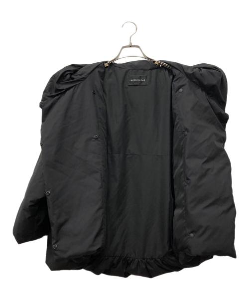 mizuiro-ind（ミズイロインド）mizuiro-ind (ミズイロインド) フード付きショートダウンジャケット ブラック サイズ:FREEの古着・服飾アイテム