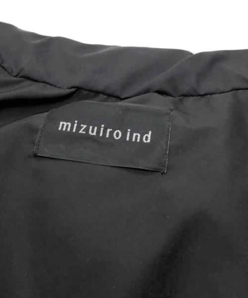 mizuiro-ind（ミズイロインド）mizuiro-ind (ミズイロインド) フード付きショートダウンジャケット ブラック サイズ:FREEの古着・服飾アイテム