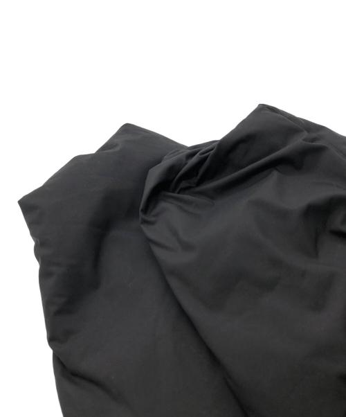 mizuiro-ind（ミズイロインド）mizuiro-ind (ミズイロインド) フード付きショートダウンジャケット ブラック サイズ:FREEの古着・服飾アイテム