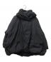 mizuiro-ind（ミズイロインド）の古着「フード付きショートダウンジャケット」｜ブラック