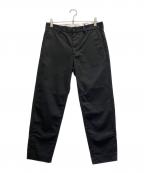 Saturdays NYC×Dickiesサタデーズ ニューヨークシティ×ディッキーズ）の古着「バック アイコン コットン ツイル チノパンツ」｜ブラック
