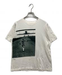 DRAWER×THE INTERNATIONAL ART COLLECTION（ドゥロワー×ザ インターナショナル アート コレクション）の古着「Drawer×THE INTERNATIONAL ART COLLECTION プリントTシャツ」｜ホワイト
