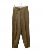 HYKEハイク）の古着「タックテーパードパンツ」｜ベージュ