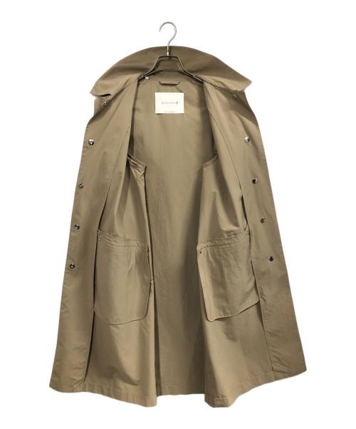 MACKINTOSH（マッキントッシュ）MACKINTOSH (マッキントッシュ) ナイロンフーデッドステンカラーコート ベージュ サイズ:FREEの古着・服飾アイテム