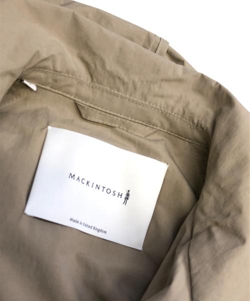 MACKINTOSH（マッキントッシュ）MACKINTOSH (マッキントッシュ) ナイロンフーデッドステンカラーコート ベージュ サイズ:FREEの古着・服飾アイテム