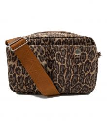 A VACATION（ア ヴァケーション）の古着「TOOLS レオパードショルダーバッグ」｜ブラウン