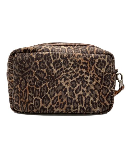 A VACATION（ア ヴァケーション）A VACATION (ア ヴァケーション) TOOLS レオパードショルダーバッグ ブラウンの古着・服飾アイテム