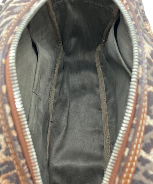 A VACATION（ア ヴァケーション）A VACATION (ア ヴァケーション) TOOLS レオパードショルダーバッグ ブラウンの古着・服飾アイテム