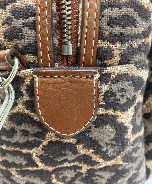 A VACATION（ア ヴァケーション）A VACATION (ア ヴァケーション) TOOLS レオパードショルダーバッグ ブラウンの古着・服飾アイテム