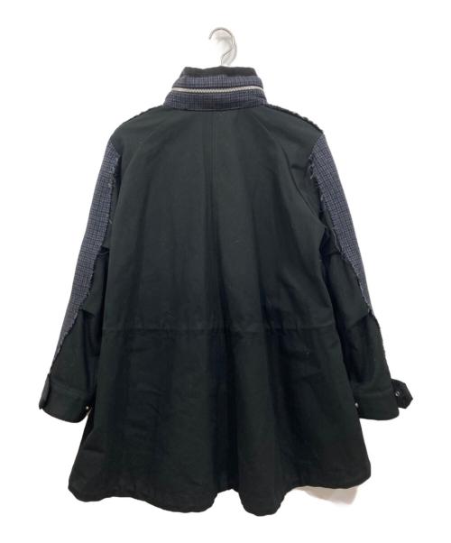 sacai（サカイ）sacai (サカイ) ドッキングコート ネイビー サイズ:1の古着・服飾アイテム