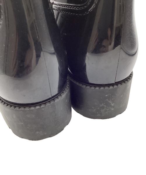 VALENTINO GARAVANI（ヴァレンティノ・ガラヴァーニ）VALENTINO GARAVANI (ヴァレンティノ・ガラヴァーニ) ピラミッドスタッズレインブーツ ブラック サイズ:38の古着・服飾アイテム