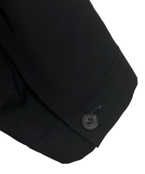 Y's（ワイズ）Y's (ワイズ) ウールギャバロングコート ブラック サイズ:3の古着・服飾アイテム