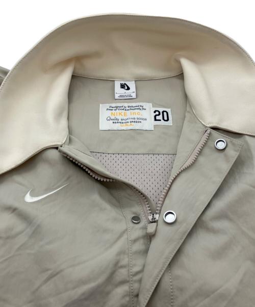 NIKE（ナイキ）NIKE (ナイキ) FEAR OF GOD (フィア・オブ・ゴッド) NBA (エヌビーエー) SS SHOOTING SHIRT ベージュ サイズ:Sの古着・服飾アイテム