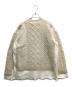 Rebuild by Needles (リビルドバイニードルス) Fisherman Sweater - Covered Sweater アイボリー サイズ:S：10000円