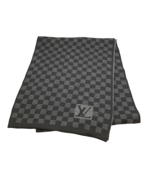 LOUIS VUITTON（ルイ ヴィトン）LOUIS VUITTON (ルイ ヴィトン) エシャルプ・プティ ダミエ グラフィット マフラーの古着・服飾アイテム