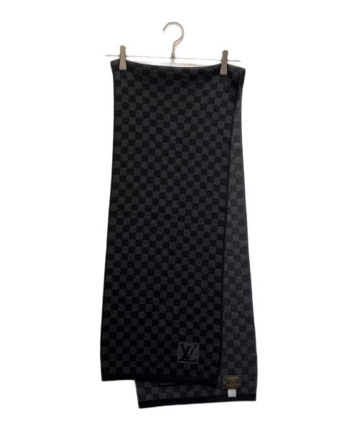 LOUIS VUITTON（ルイ ヴィトン）LOUIS VUITTON (ルイ ヴィトン) エシャルプ・プティ ダミエ グラフィット マフラーの古着・服飾アイテム
