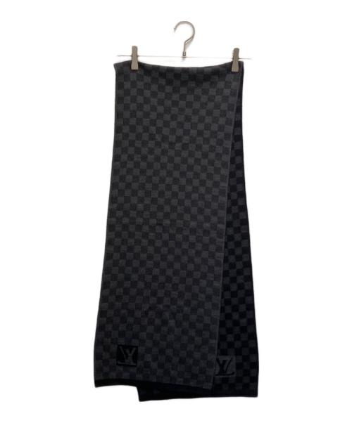 LOUIS VUITTON（ルイ ヴィトン）LOUIS VUITTON (ルイ ヴィトン) エシャルプ・プティ ダミエ グラフィット マフラーの古着・服飾アイテム