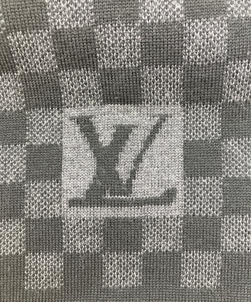 LOUIS VUITTON（ルイ ヴィトン）LOUIS VUITTON (ルイ ヴィトン) エシャルプ・プティ ダミエ グラフィット マフラーの古着・服飾アイテム