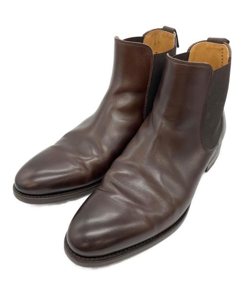 berwick（バーウィック）berwick (バーウィック) 303 サイドゴアブーツ ブラウン サイズ:8.5の古着・服飾アイテム