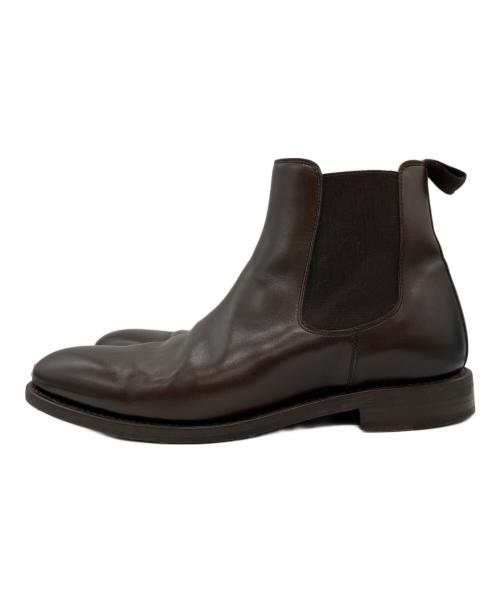 berwick（バーウィック）berwick (バーウィック) 303 サイドゴアブーツ ブラウン サイズ:8.5の古着・服飾アイテム