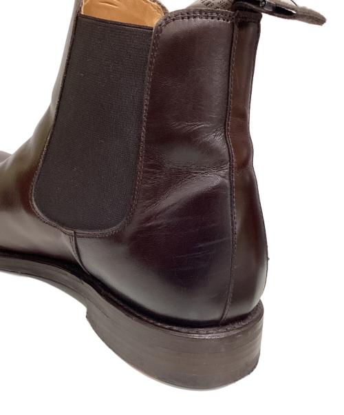 berwick（バーウィック）berwick (バーウィック) 303 サイドゴアブーツ ブラウン サイズ:8.5の古着・服飾アイテム