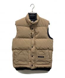 CANADA GOOSE（カナダグース）の古着「ダウンベスト」｜ブラウン