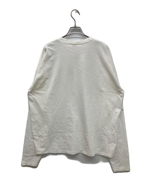 SEA（シー）SEA (シー) SEAVALLY MOUNTAIN CLUB GRAPHIC L/S TEE (SKI)　ロングスリーブカットソー　Tシャツ ホワイト サイズ:2 未使用品の古着・服飾アイテム