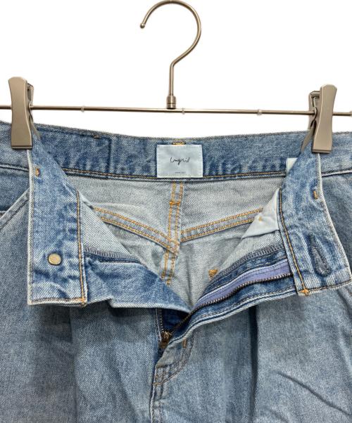 UNGRID（アングリッド）UNGRID (アングリッド) ウエストタックカーブデニム インディゴ サイズ:W24の古着・服飾アイテム