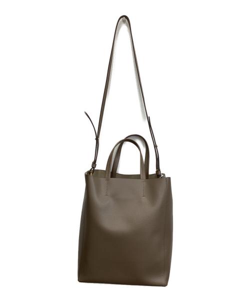 CELINE（セリーヌ）CELINE (セリーヌ) バーティカルカバ スモール 2WAYショルダーバッグ グレーの古着・服飾アイテム