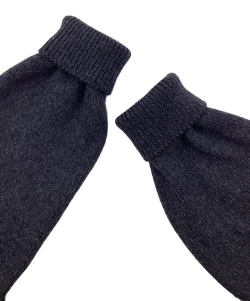 MARGARET HOWELL（マーガレットハウエル）MARGARET HOWELL (マーガレットハウエル) CHUNKY WOOL カーディガン ブラック サイズ:2の古着・服飾アイテム