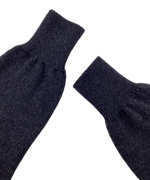 MARGARET HOWELL（マーガレットハウエル）MARGARET HOWELL (マーガレットハウエル) CHUNKY WOOL カーディガン ブラック サイズ:2の古着・服飾アイテム