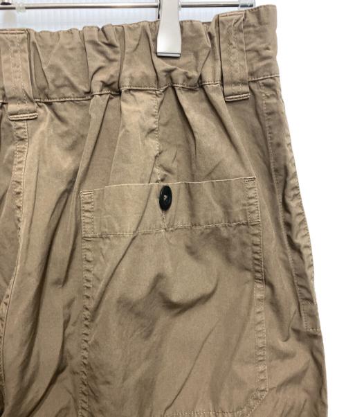 MHL（マーガレットハウエル）MHL (エムエイチエル) タックパンツ ブラウン サイズ:3の古着・服飾アイテム