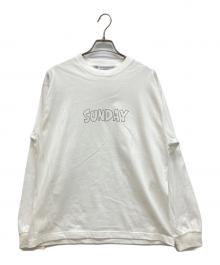 JOURNAL STANDARD（ジャーナルスタンダード）の古着「SUNDAY SMILE ロンT」｜ホワイト