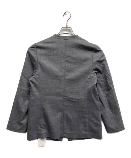 Spick and Span（スピック＆スパン）Spick and Span (スピック＆スパン) ダブルクロスVカラージャケット グレー サイズ:38 未使用品の古着・服飾アイテム