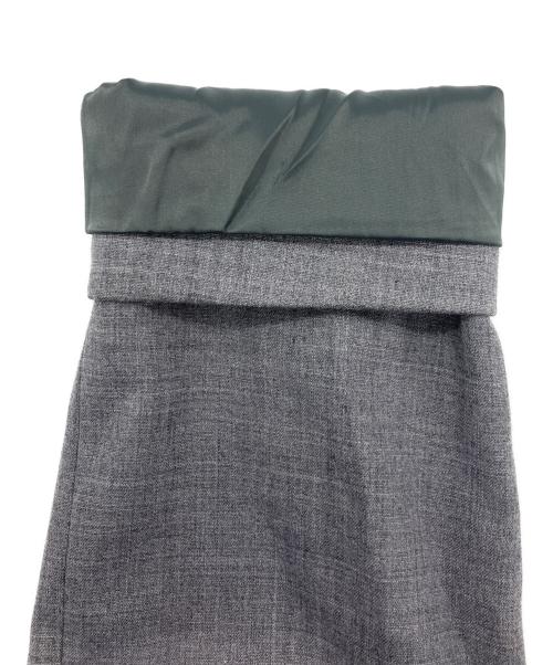 Spick and Span（スピック＆スパン）Spick and Span (スピック＆スパン) ダブルクロスVカラージャケット グレー サイズ:38 未使用品の古着・服飾アイテム