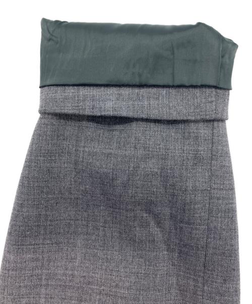Spick and Span（スピック＆スパン）Spick and Span (スピック＆スパン) ダブルクロスVカラージャケット グレー サイズ:38 未使用品の古着・服飾アイテム