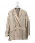 IENA（イエナ）の古着「ダブルブレストライトビッグジャケット」｜ベージュ