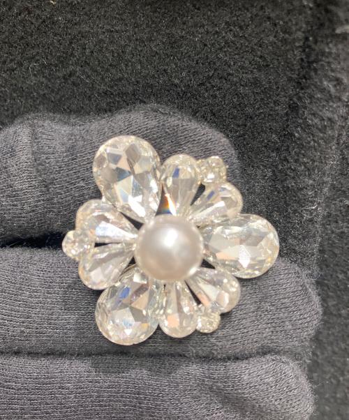 L.B CANDY STOCK（エルビーキャンディストック）L.B CANDY STOCK (エルビーキャンディストック) ビジューダブルショートコート ブラック サイズ:FREEの古着・服飾アイテム